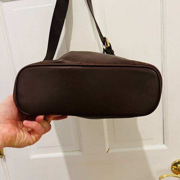 Vintage Coach Erickson Caramel Tan Bag -4169 MADE IN USA - Picture 4 of 16